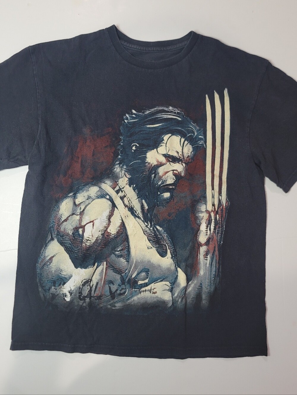 Marvel Wolverine Graphic Tee - Black Latge